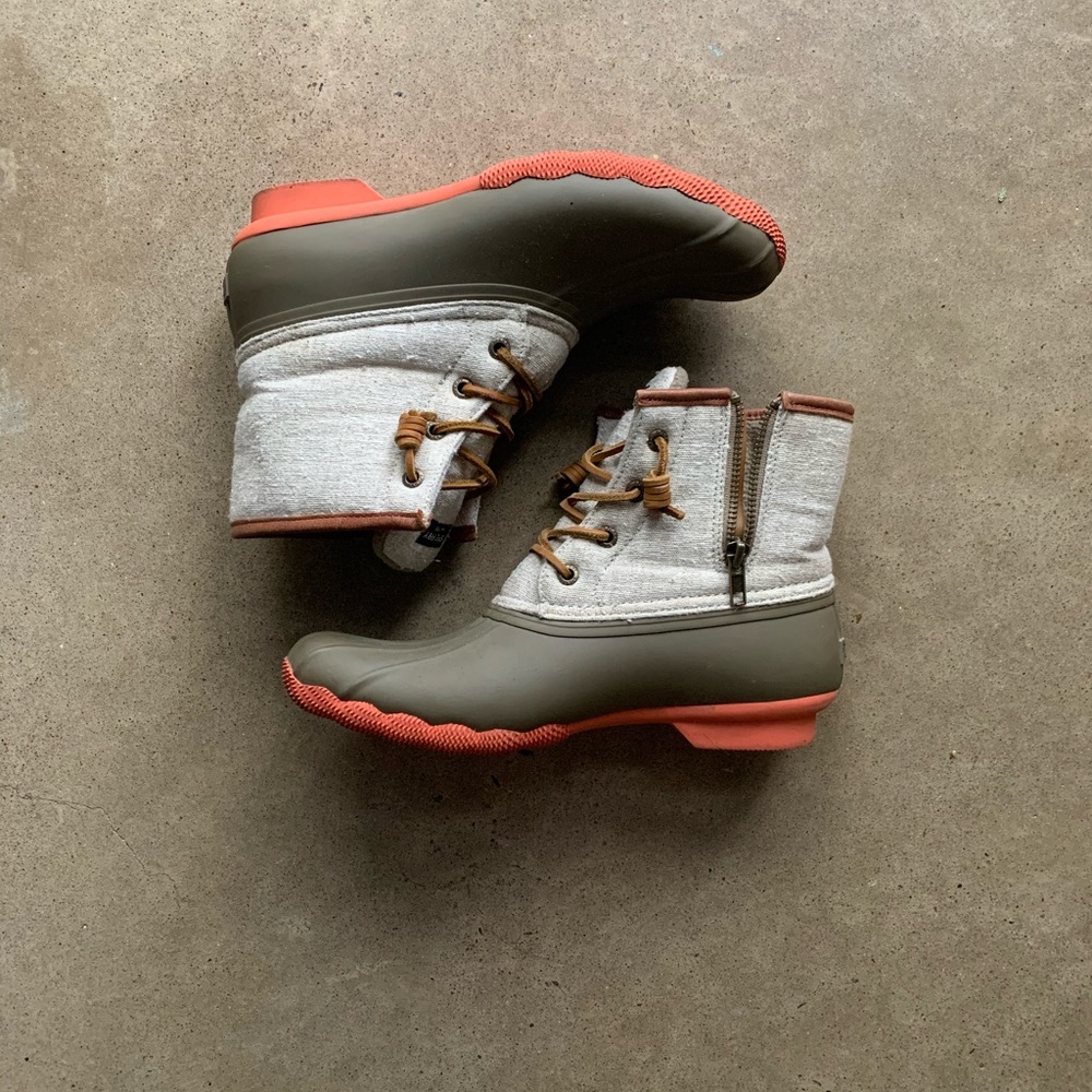Sperry Saltwater Duck Boot size 8.5